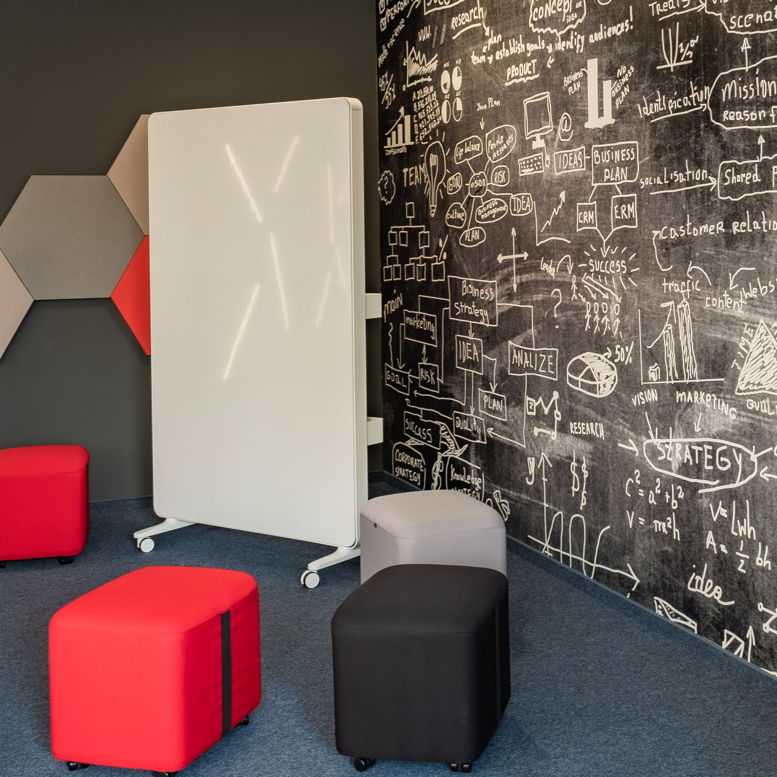 Interieur im COI Office in Erlangen